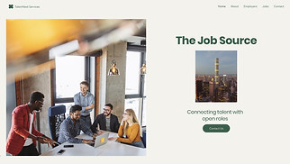  website templates - Employment Recruiter (cute)
